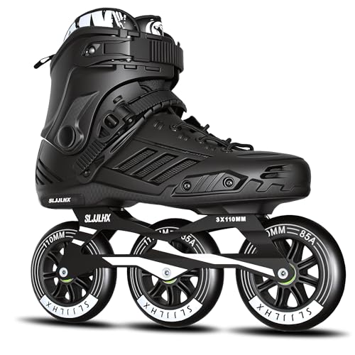 3 Wheels Inline Skates for Men Women, Professional Roller Skates...