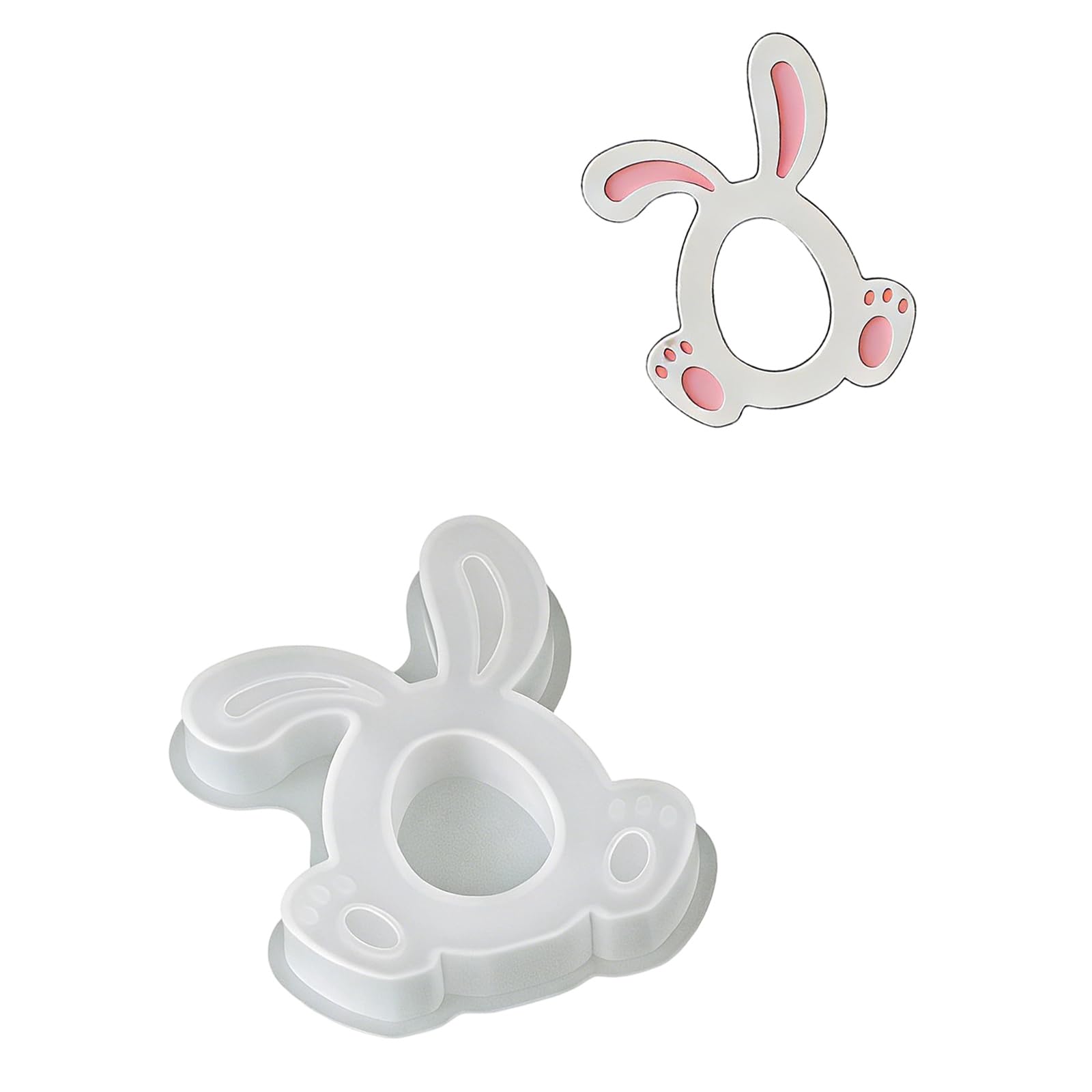 Tsophreniq Rabbits Plasters Mold Easter Bunnies Epoxy Casting Mold for Diys Aromatherapys Home Decors Easters Silicone Molds Easters Silicone Molds