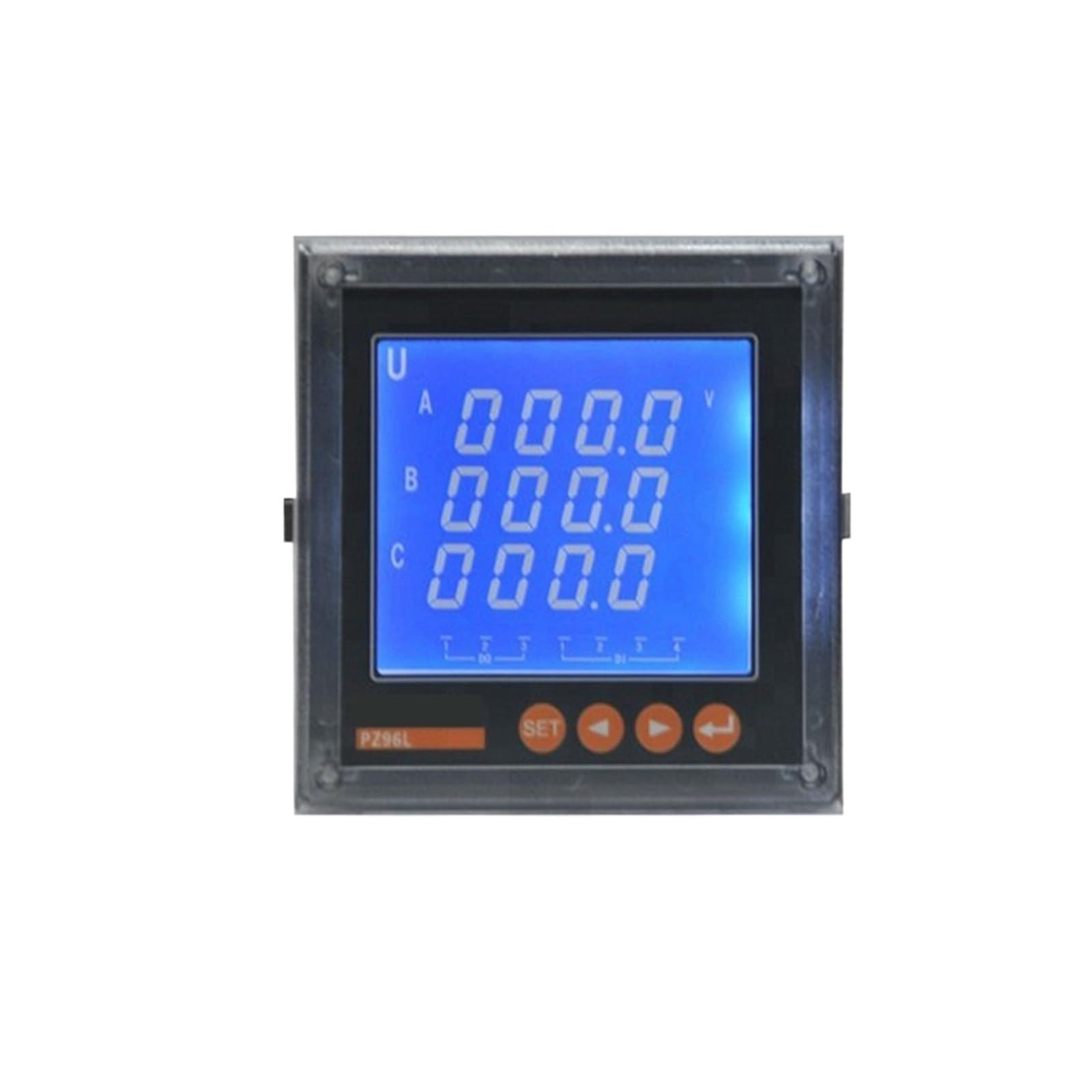 Medidor de potencia inteligente PZ96L-E4/C con RS485 para inversores de CA trifásicos