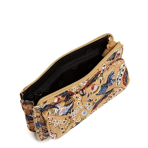 Image of Vera Bradley Women's Cotton Wallet Crossbody Purse with RFID Protection