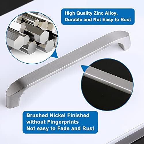 WEAVERBIRD 2 Packs Furniture Handles, Zinc Cabinet Handles, Drawer Handles, Door Handles, Kitchen - Image 2