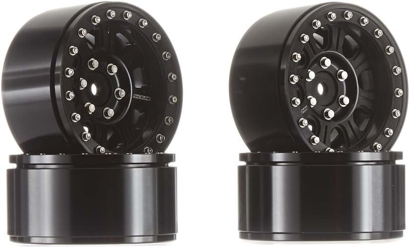 RC4WD Z-W0185 Raceline Monster 1.9 Beadlock Wheels Black (4)