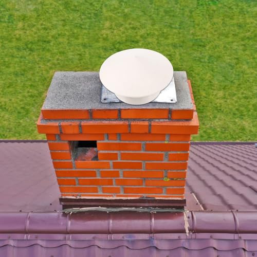 Installation simple anti-infiltration pour chapeau de cheminée en PVC - 5