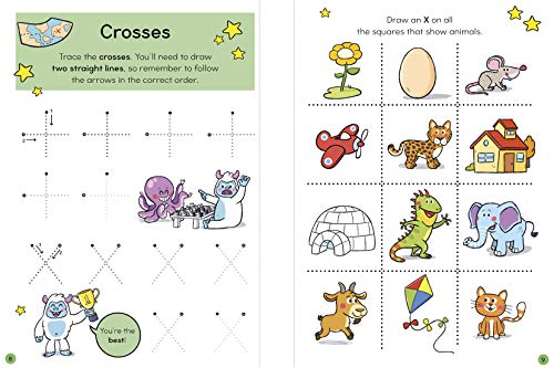 Learning Pen Control (Pre-K Wipe Clean Workbook): Preschool Wipe Off Activity Workbook, Ages 3-5, Letter Tracing, Number and Shape Formation, Learning ... and Handwriting Practice (The Reading House) - Thumbnail 6