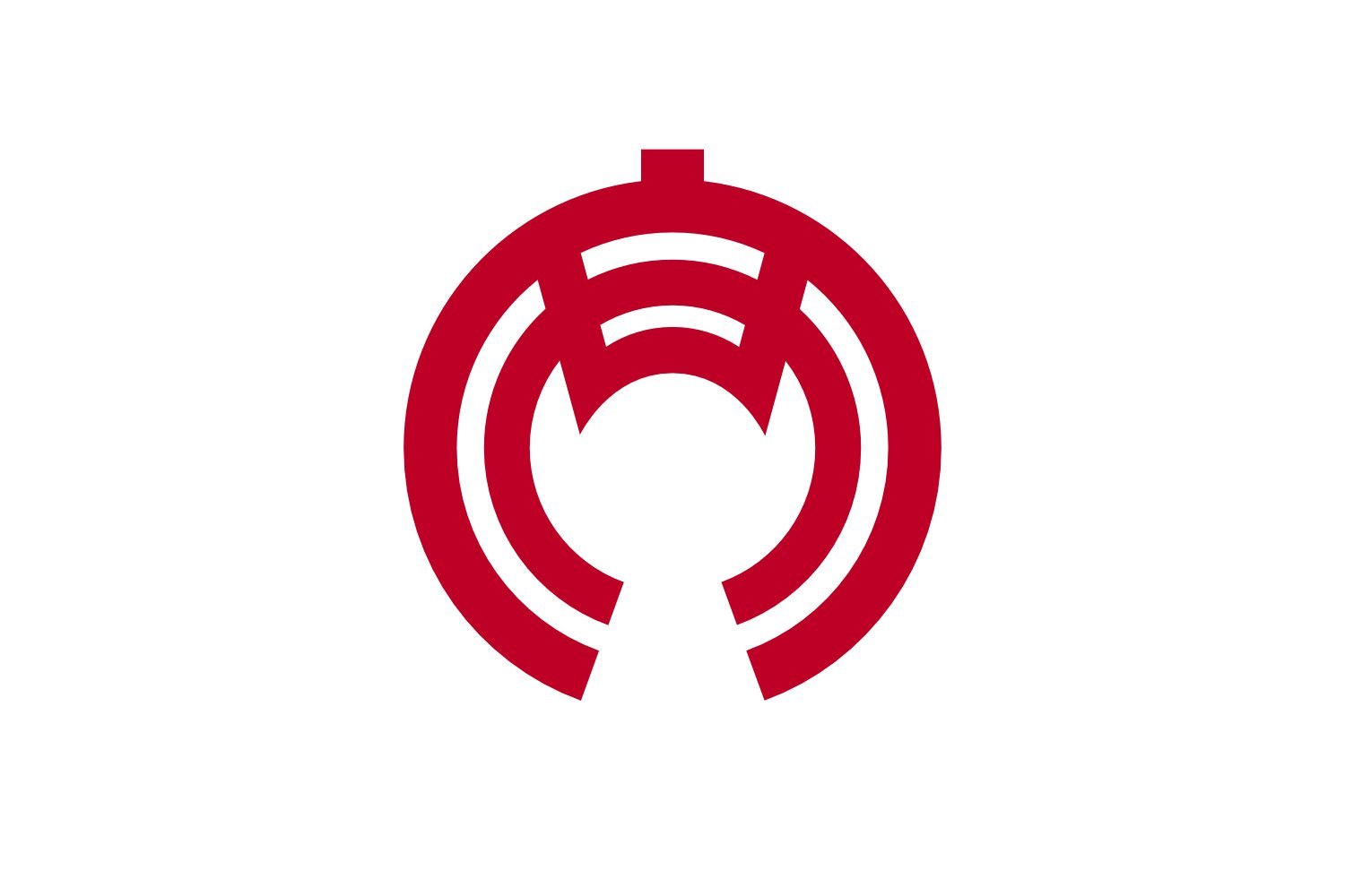 Drapeau grand format Anjo Aichi aux finitions haut de gamme pour mât