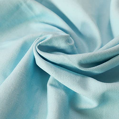 Getfitsoo Cloth Napkins Set Of 6, 100% Cotton Cloth Napkins Washable Reusable, Perfect As Easter Christmas Thanksgiving Cloth Napkins/Holiday Cloth Napkins For Dinnertable Decoration(Sky Blue) #TOP3