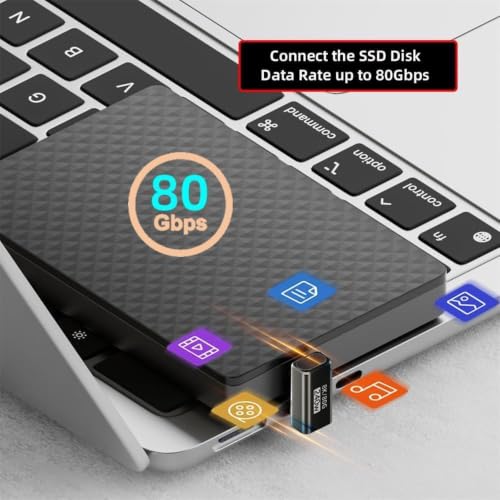 Image of 80Gbps USB C U Shaped Angle Data Adapter PD240W USB Type C Male to Male 180Angle Fast Charge Connector USB4.0 C Full Function U Shape Plug, 8k@60HZ Casting, for Smartphone Steam Deck