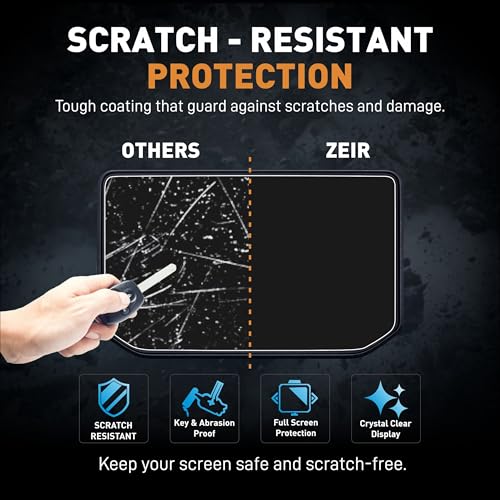 Image of ZEIR [2 PACK] Screen Protector Compatible with HERO VIDA VX2 PLUS 2026 Electric Bike Digital Instrument Console Screen Guard | VidaVx2 Display Guard | 9H Hardness, Anti-Scratch & Water Resistant | HD Clarity Scooter Meter Touchscreen Accessory 2025+ [Not Tempered Glass] (Vida VX2 Plus - Pack2)