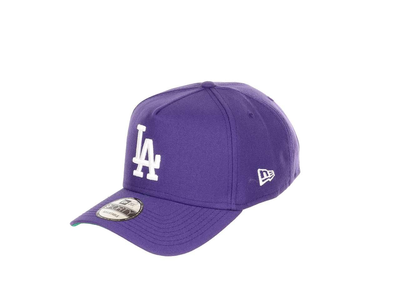 New Era Unisex 940-Dodgers-Purple#31400 Los Angeles Dodgers Mlb Purple 9Forty A-Frame Snapback Cap
