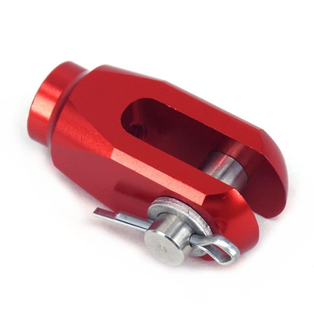 Forcella freno posteriore rossa in alluminio CNC CR CR125 CR250R