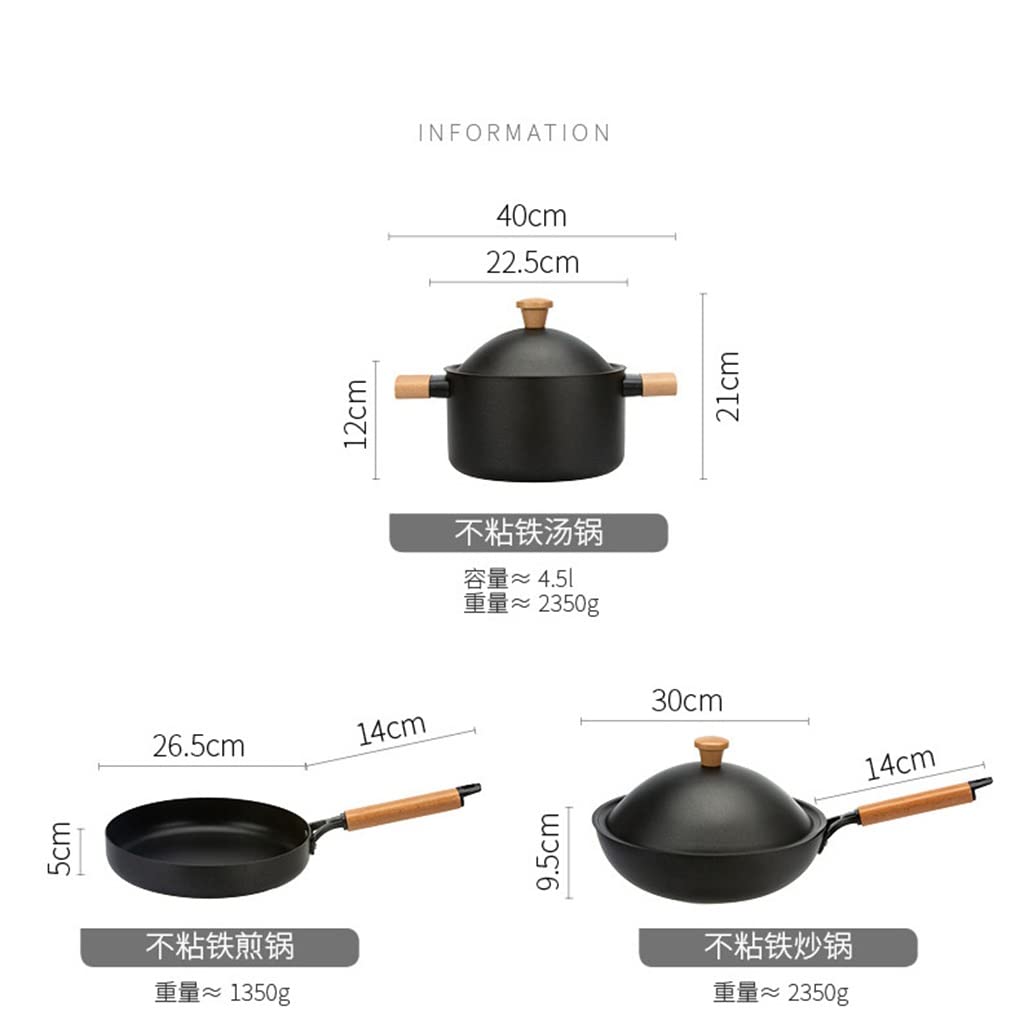 Set di Padelle Antiaderenti, Set di Pentole per Cucina A Induzione, Set di Pentole in Ceramica, Utensili da Cucina