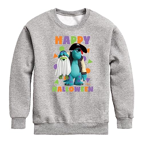 Disney - Monsters Inc - Happy Halloween - Toddler and Youth Crewneck Fleece Sweatshirt
