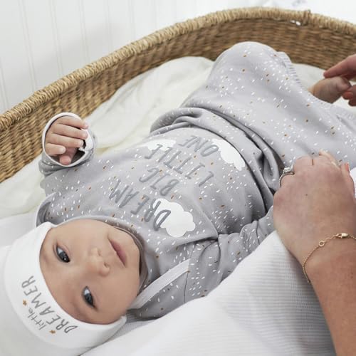 Image of Gerber Baby Girls 4-Pack Sleeper Gown - Soft Cotton Newborn Nightgowns, Elastic Hem Sleepwear Set for Infant Girls