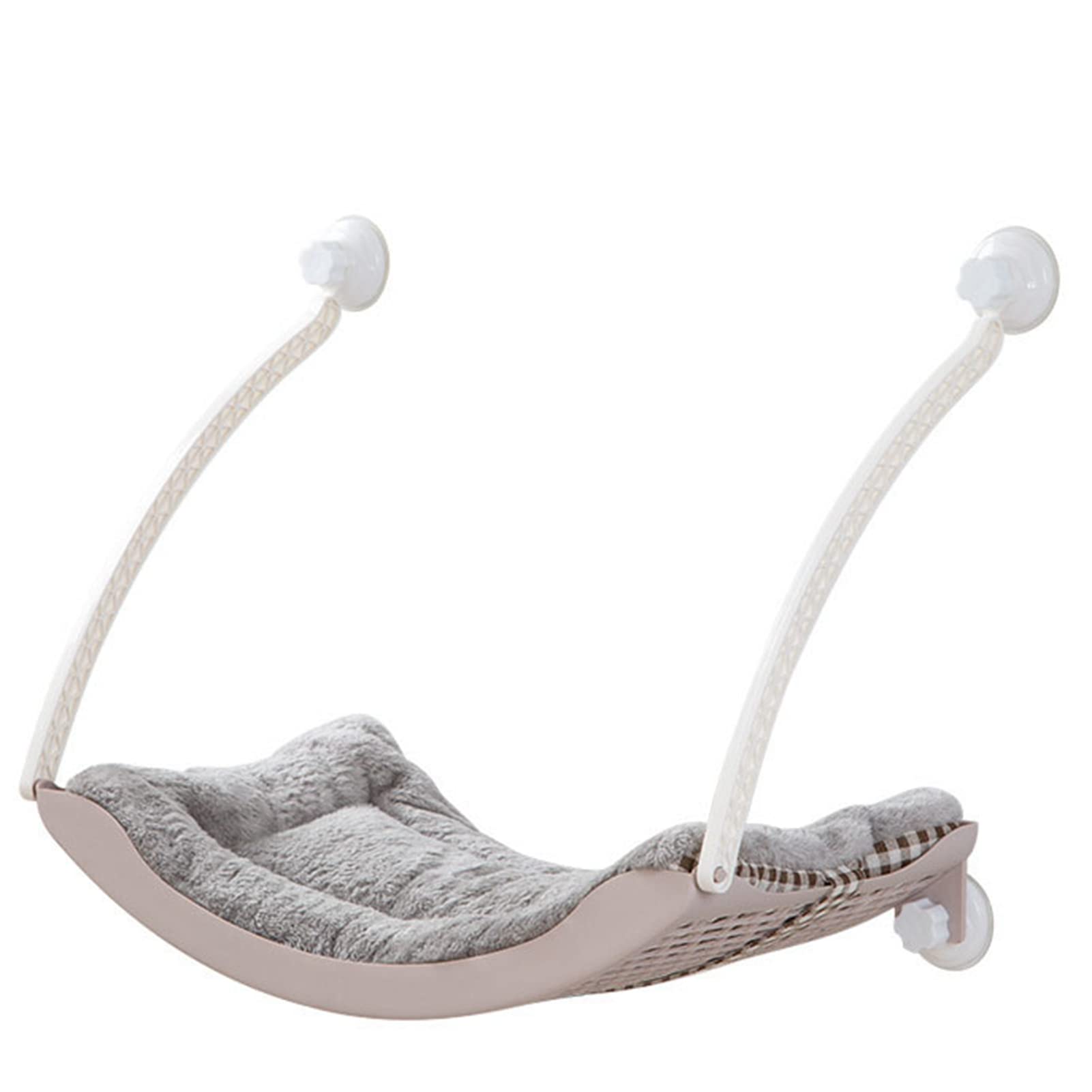 Amaca da Finestra per Gatti, Robusto Portante e Rilassante Trespolo per Gatti, Ideale per Prendere il Sole e Fare un Pisolino, Materiale ABS, 1 Unità (#2)