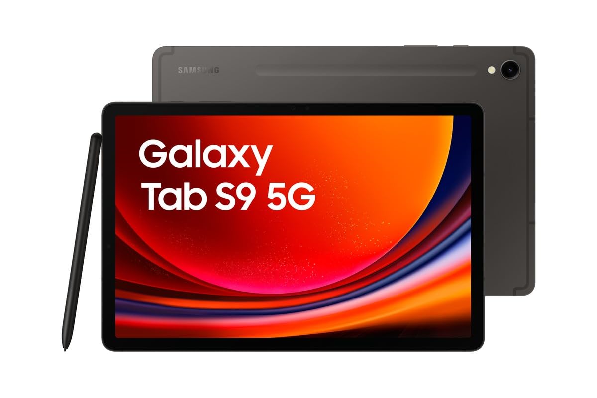 SamsungGalaxy Tab S9 Enterprise Edition SM-X716B 5G 128GB 27.9cm (11") Qualcomm Snapdragon 8GB Wi-Fi 6 (802.11ax) Android 13 Graphite