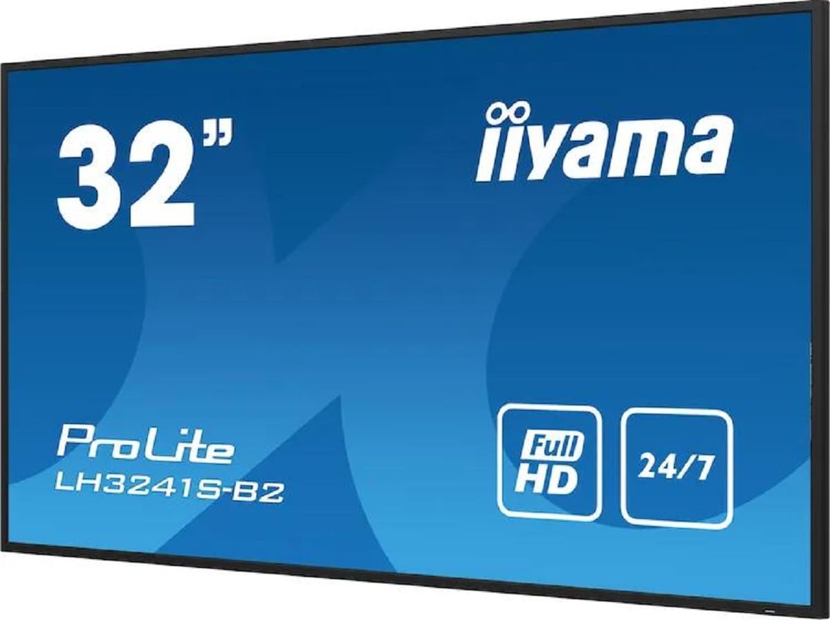 iiyama LH3241S-B2 visualizzatore di messaggi Design chiosco 80 cm (31.5") LED 350 cd/m? Full HD Nero 24/7