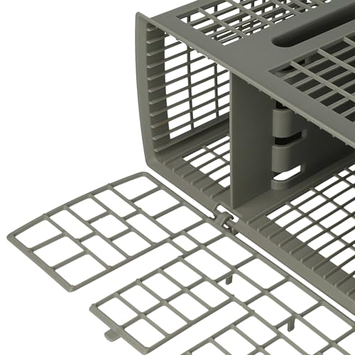 vhbw Besteckkorb kompatibel mit Bosch Integra Ltd SHU9952UC/12, SHU9955UC/12, SHU9956UC/12 Spülmaschinen - mit Griff, 6 Fächer