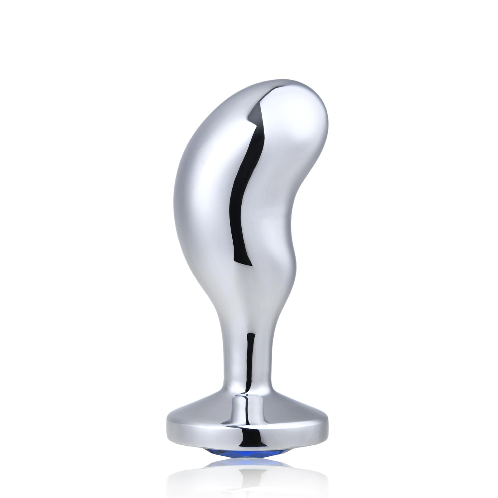 Anal Plug Metal Butt Trainer with Crystal Jewelry Prostate Massage G Spot Stimulation Masturbation Sex Toys for Women