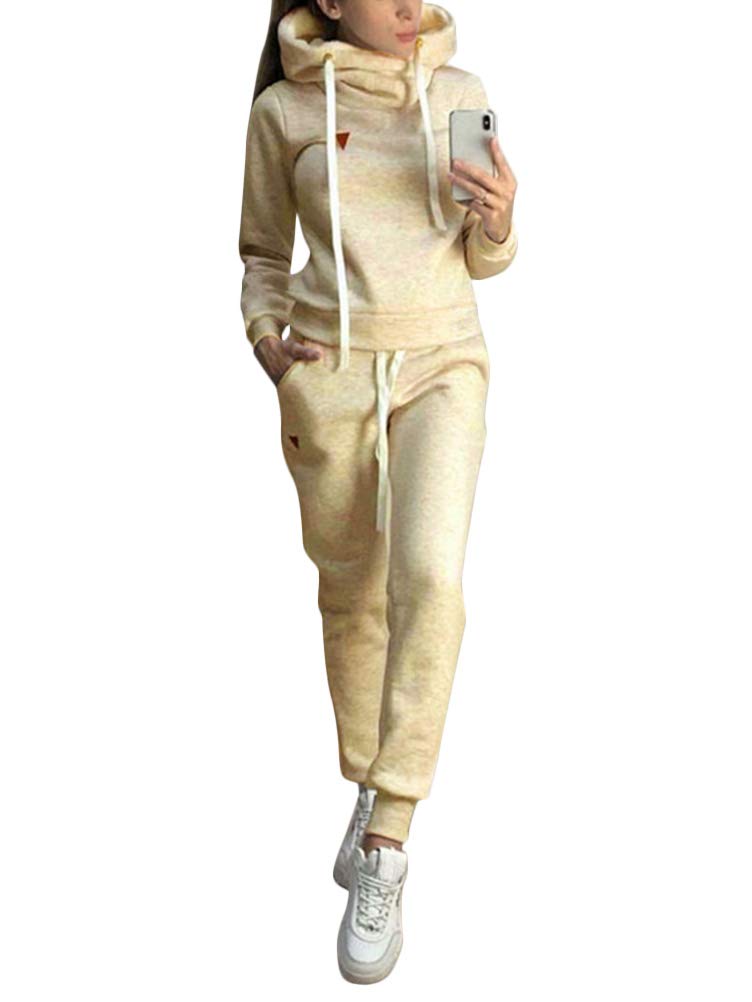 Onsoyours Women Piece Loungewear Tracksuit Ladies Top And Jogger