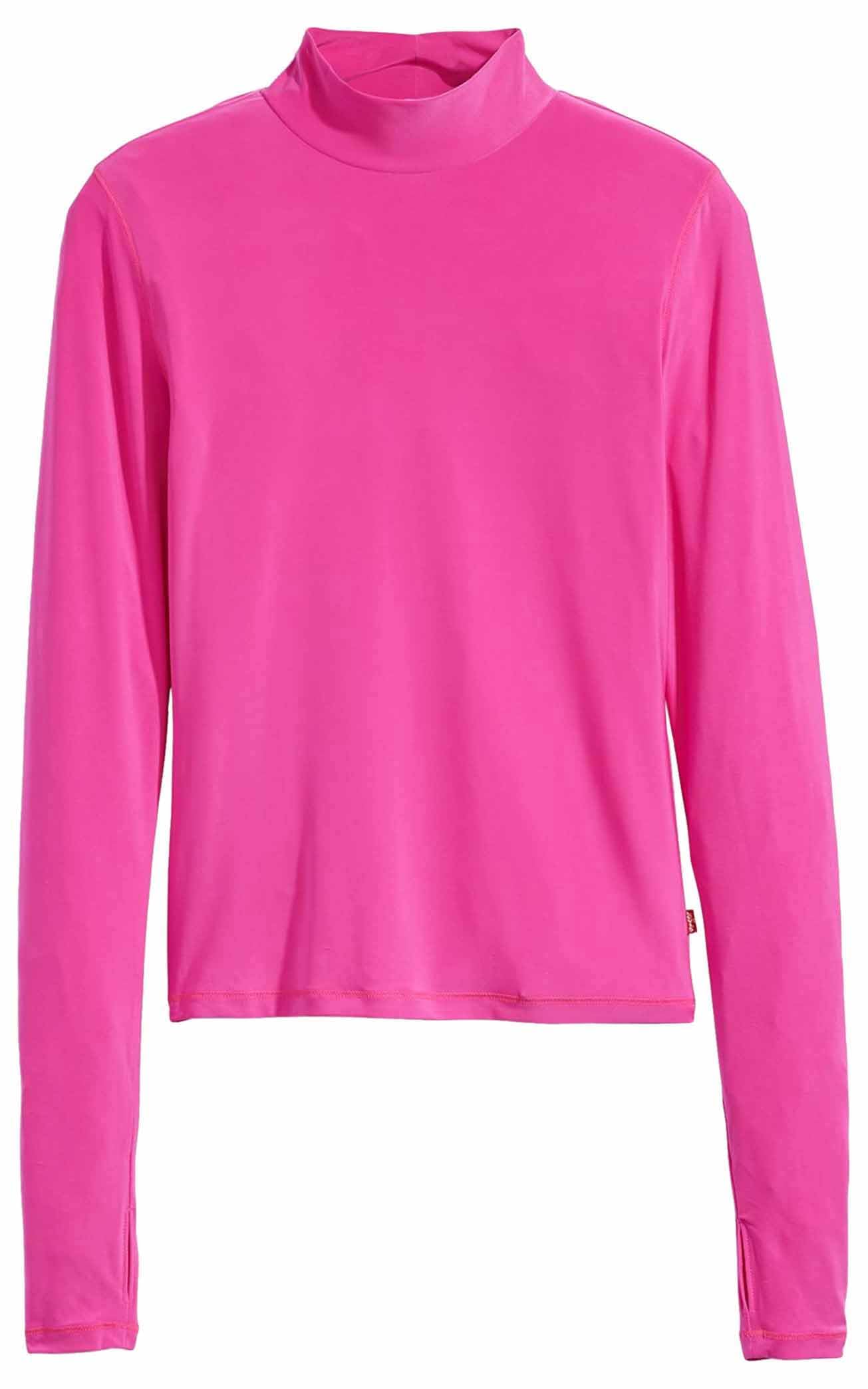 Levi's Mammoth Secondskin Long-Sleeve Top Mujer, Rose Violet, M