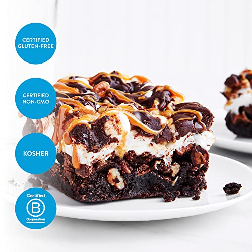 King Arthur 07508 Gluten Free Fudge Brownie Mix: Rich, Chocolatey Dessert thumb #5
