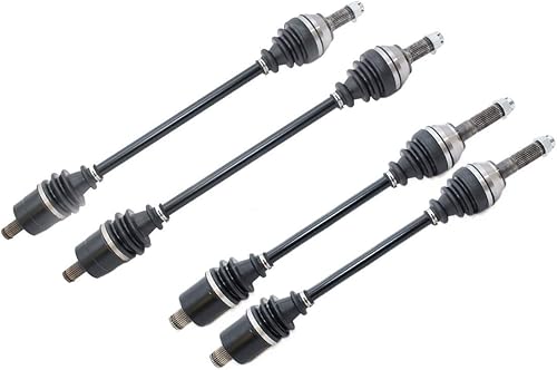 Juego completo4piezasDTA p311311334334X delantero y trasero lado izquierdo y derecho Premium ATV CV Eje completo conjuntos se adapta a Polaris