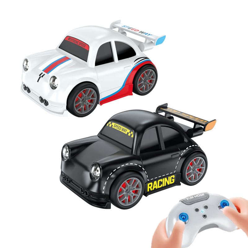 Image of Remote Control RC Drift Racing Car Intelligent Motion Sensore with LED Lights Mini Dream Car Follow Me & Escape Mode Fall Resistant Toy Birthday Gift for for Kids Boys Girls (1 Pcs , Multi-Colour)