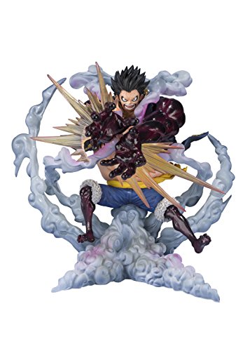 TAMASHII NATIONS - One Piece - Monkey D. Luffy Gear 4 - Leo Bazooka - (Réédition) Figurine de collection FiguartsZERO