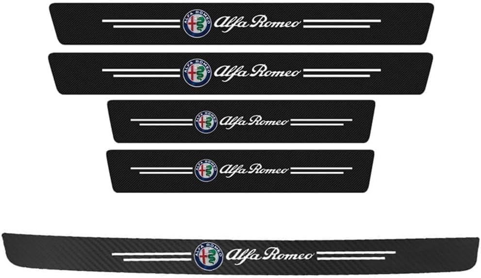 Modelli compatibili: Pellicola protettiva per battitacco auto per Alfa Romeo Sportwagon Typ 159 ab Bj. 2006-2011