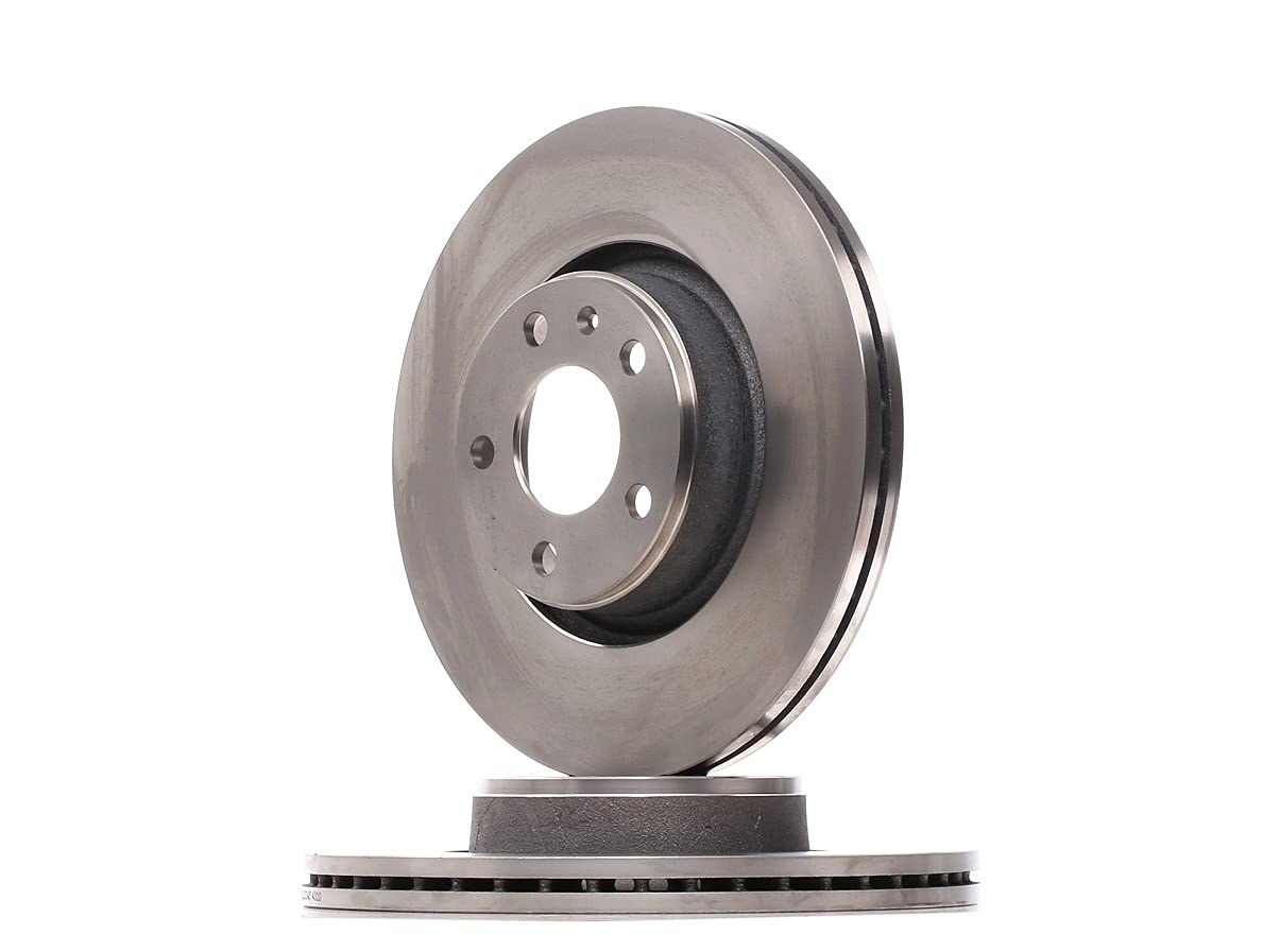 RIDEX 82B0337 2x Disco freno Anteriore senza viti/bulloni Compatibilità con AUDI A6 Avant 4F5, C6