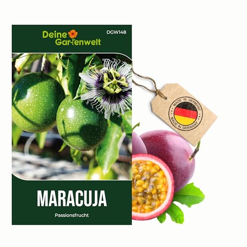 Maracuja Passionsfrucht Samen - Passiflora edulis - Maracujasamen - Obstsamen - Saatgut für 10 Pflanzen