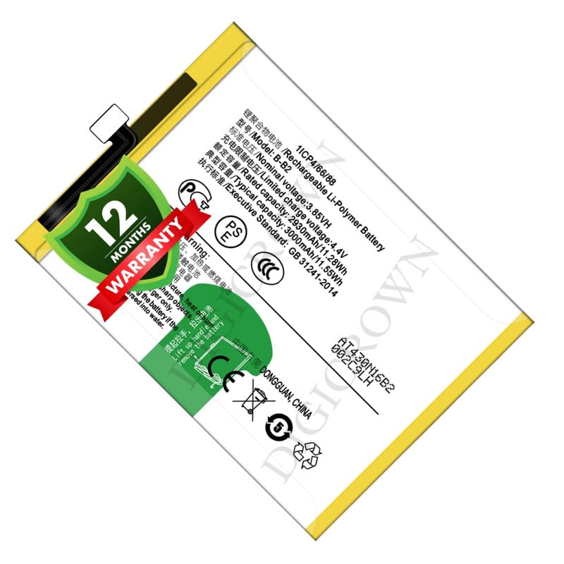 Image of Original B-B2 Battery Compatible for Vivo V5 Lite (Vivo 1609) - (3000mAh) - 1 Year Warranty
