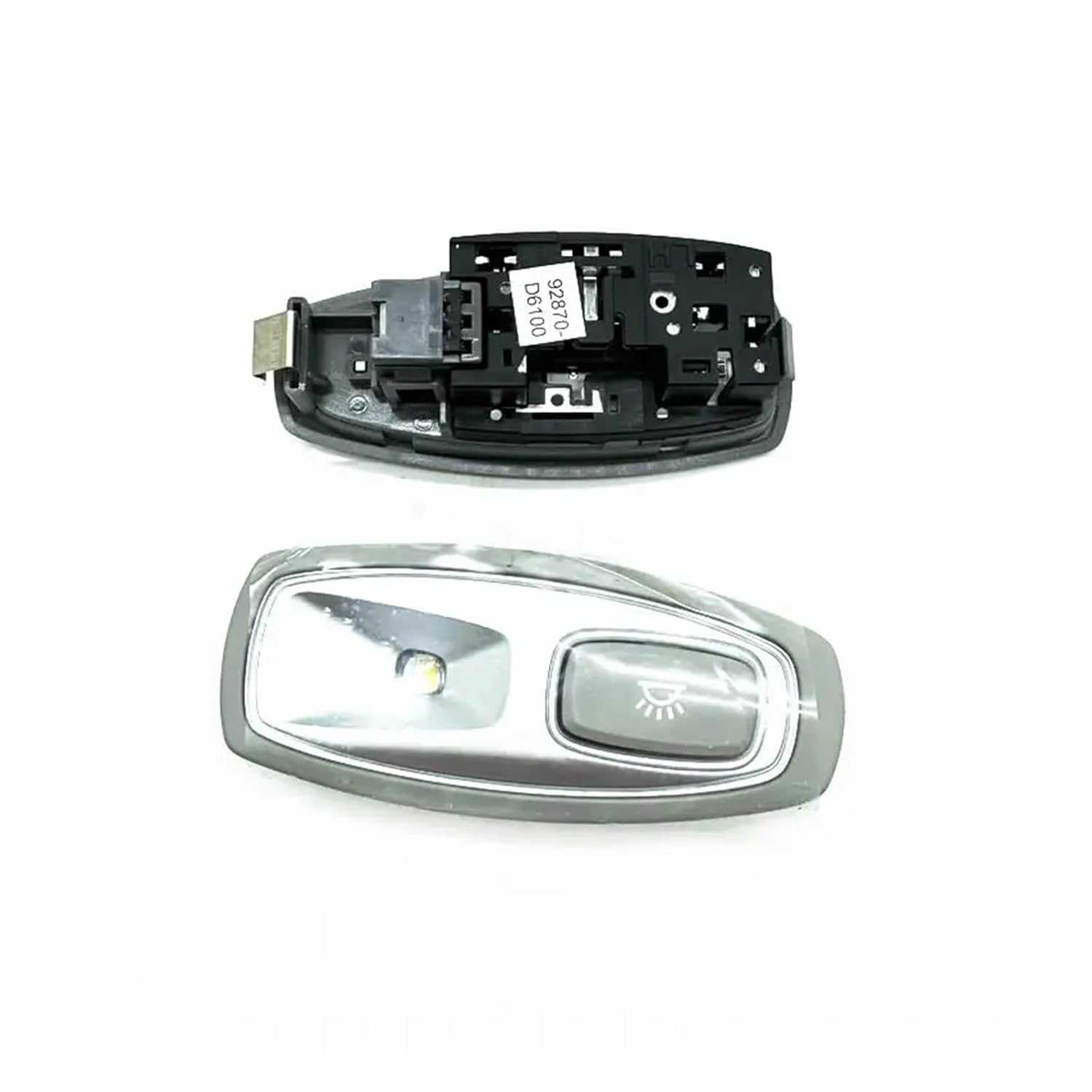 Overhead Console Light 1pc Fit for Kia K5 Fit for Sportage R Kx7 Rear Reading Lamp Roof Armrest Rear Dome Lamp Sunroof Switch Console(2PCS)