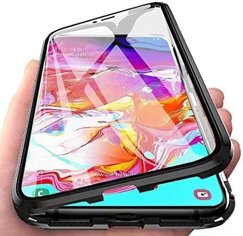 Magnet Adsorption Metall Glas HandyTasche Schutz Für Huawei HandyHülle Case