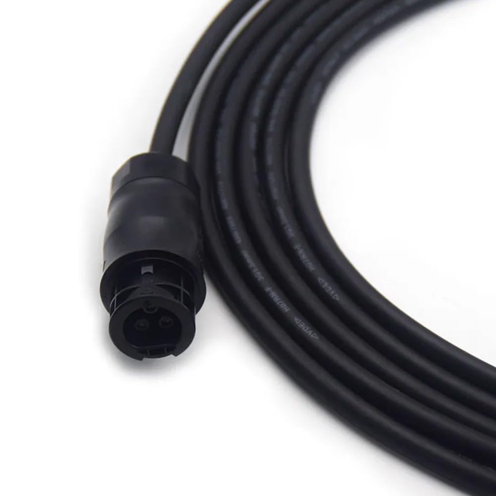 Kabel przyłączeniowy AC z żeńskim BC01 do H07RN-F 3 x 1,5 mm², gumowy kabel, 3-rdzeniowy adapter przedłużający do falowników, 2-10 do miernika M10