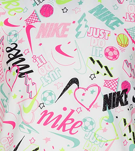 Image of Nike Girls T-Shirt Casual Knee Length Dress