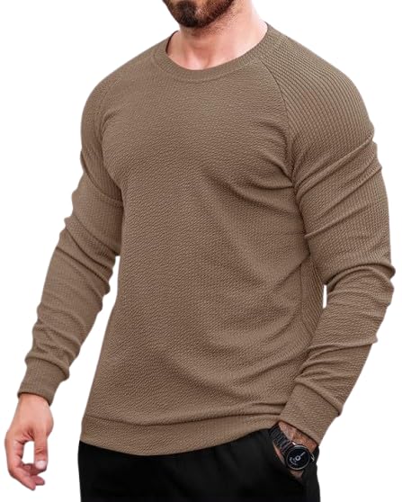 Image of Mens Stripes Full Sleeve Polycotton Tshirt| Comfortable, Lightweight,Breathable, Skin Friendly