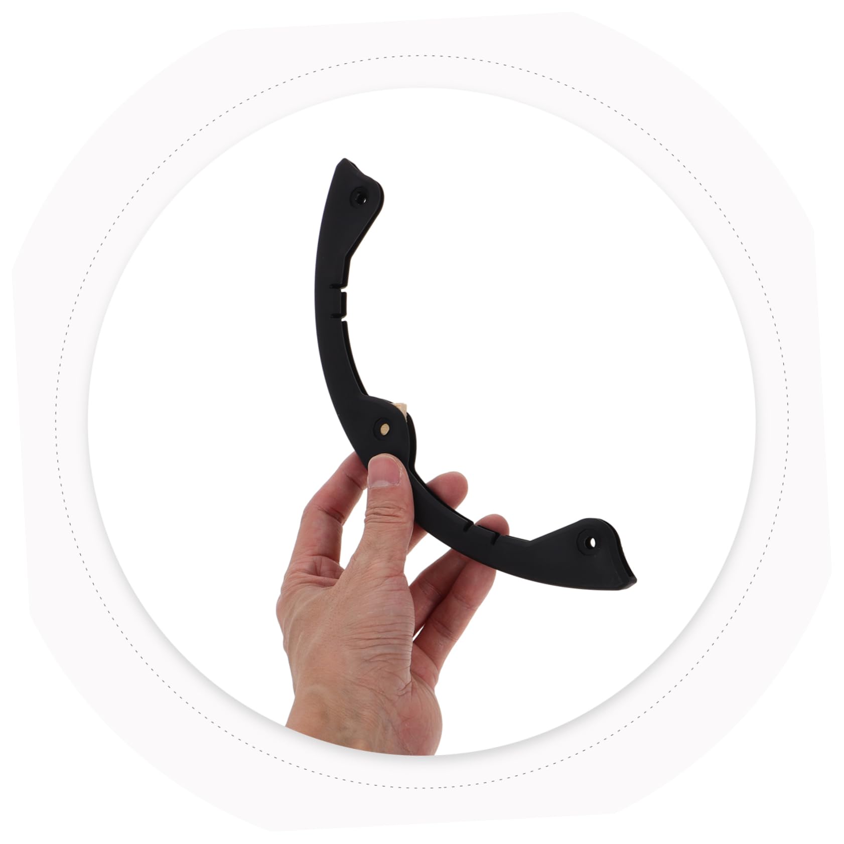 KOMBIUDA 2pezzi Protezione Bordi Snowboard Strisce Arrotondate per Longboard Skateboard Copertura Ammortizzante per Coda Punta Tavole Singole