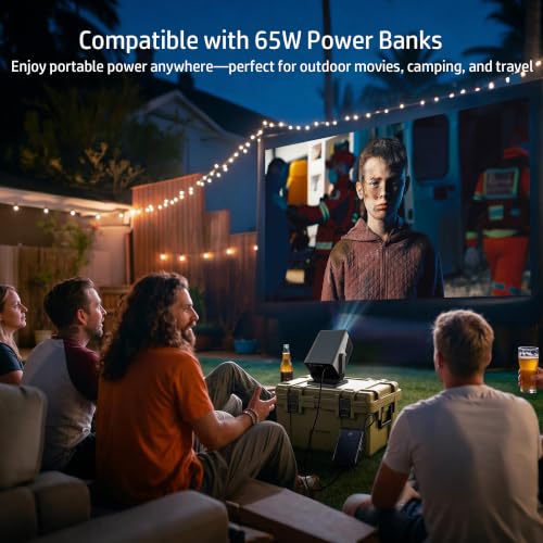 HP Projector with Netflix, USB-C Power Bank Compatible, 4K Supported MC475 - image 5