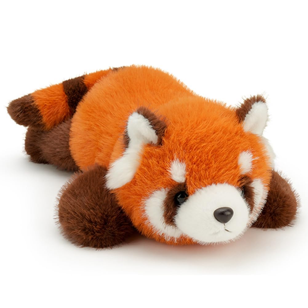 PyrrlicToy Red Panda Animal Plush Dolls Soft Red Panda Stuffed Animal Pillow Cuddly Red Panda Plush Doll Birthday Gifts Home Decor