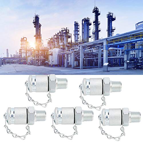 Image of Hydraulic Test Adapter, Hydraulic Pressure Test Coupling Kit, Hydraulic Testing Coupling Adapter for Pressure Measuring (ZG1 /4)