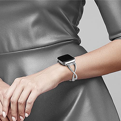 Secbolt-Bands-Compatible-with-Apple-Watch-Band-38mm-40mm-41mm-42mm-44mm-45mm-Iwatch-SE-Series-987654321-Women-Dressy-Jewelry-Stainless-Steel-Accessories-Wristband-Strap