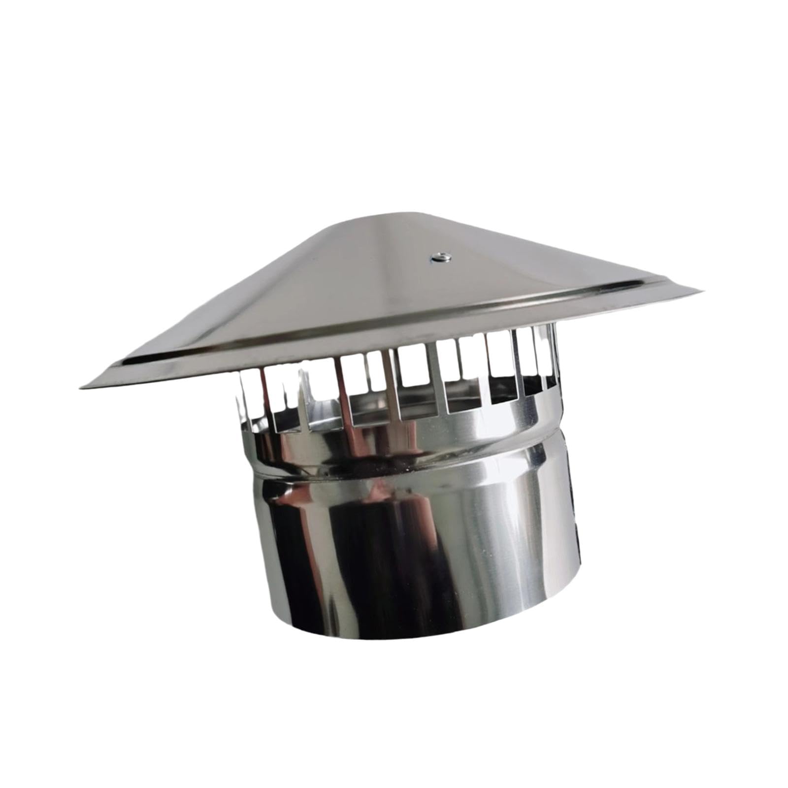 Chimney Cap Protect Roof Vent Cover for Pots Duct Closure Outdoor Out Diameter 75mm | & Pipes Fireplaces Stoves Heating, Cooling Air Home Improvement-image-21
