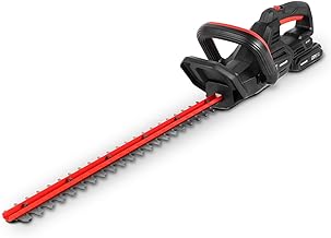 GREENCUT GHT200L - Cortasetos de batería de Litio 20V para 2,0Ah/4,0Ah con Cuchilla giratoria de 50cm, Incluye Funda de Es...