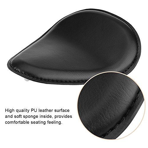 Pelle Moto Solo Seat W/Spring Mount Staffa 3