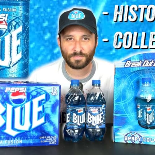 『Pepsi Blue History and Collection ASMR』のカバーアート