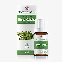 PHYTOTERAPICA- Óleo Essencial Litsea Cubeba, May Chang -Para Difusor, Massagem, Aromaterapia -Relaxante, controla explosão de humor, diminui oleosidade da pele -100% Puro, Natural -Cítrico,Frutal,10ml