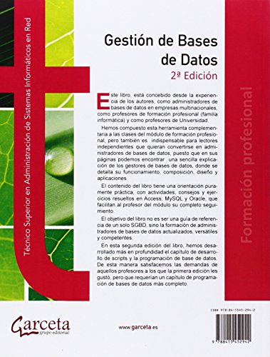 2ª Ed. - Gestion de Bases de Datos - Tecnico