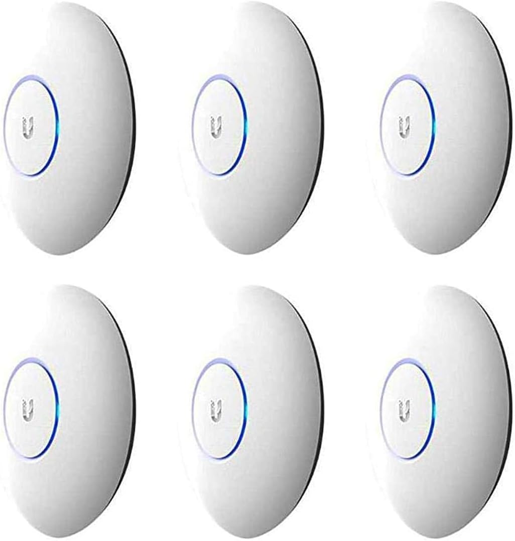 Ubiquiti Networks 6 Pack UAP-AC-PRO UniFi Access Point Enterprise Wi-Fi System
