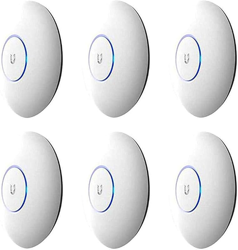Ubiquiti Networks Paquete de 6 sistemas Wi-Fi empresariales UAP-AC-PRO UniFi Access Point